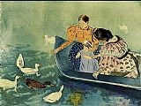 Feeding The Ducks by Mary Cassatt